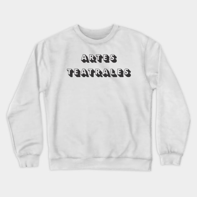 THEATER ARTS Crewneck Sweatshirt by Adadita